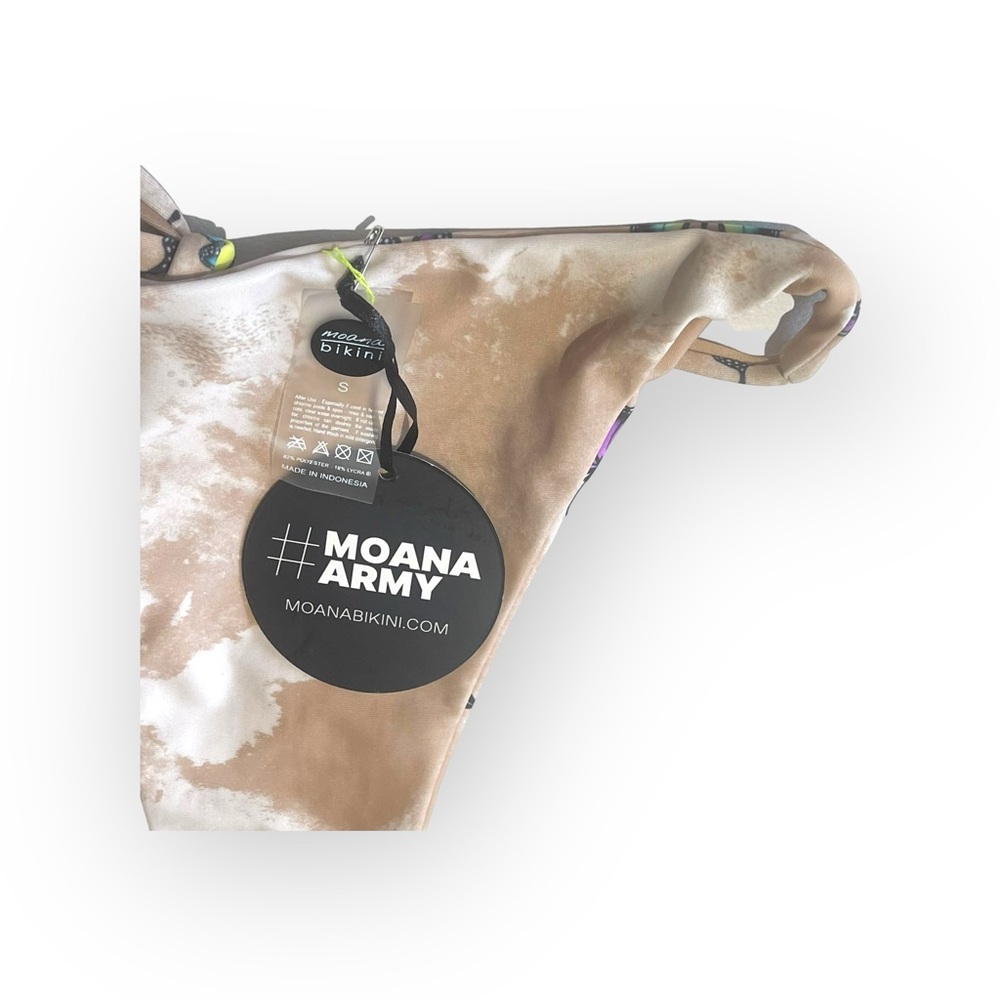 new Moana Bikini🝮 Reversible Bring It Brittany Butterfly Wrap Swimsuit 🝮 Small - Picture 12 of 16
